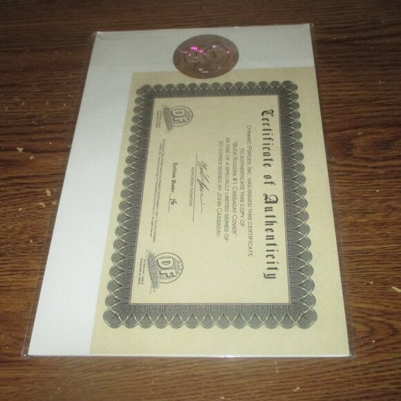 Buck Rogers #1 Dynamic Forces Exclusive Signed by John Cassaday Dynamite Comics - Picture 2 of 3